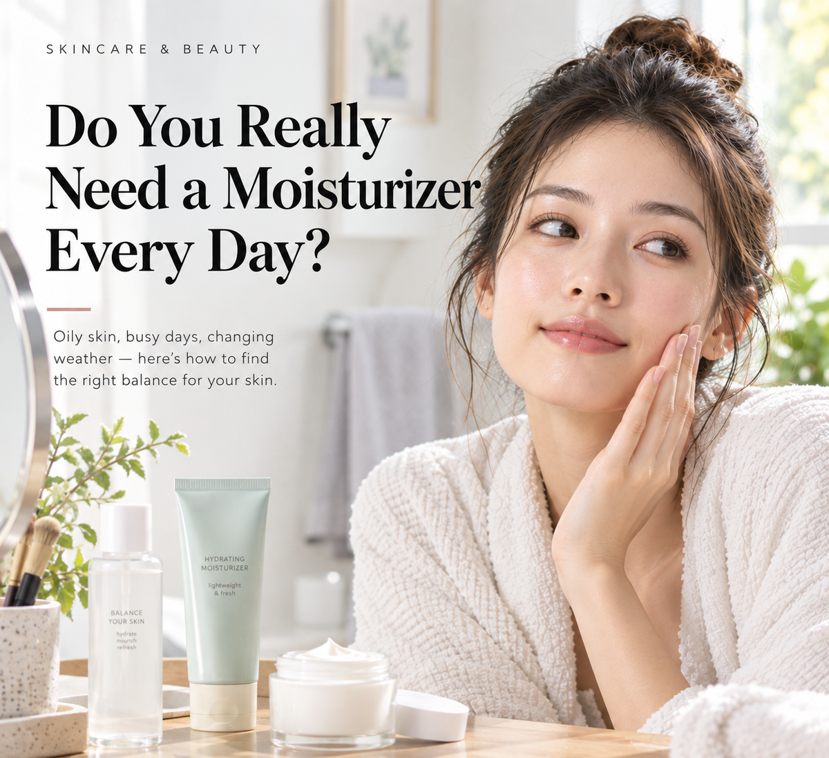 Do You Really Need a Moisturizer Every Day?
