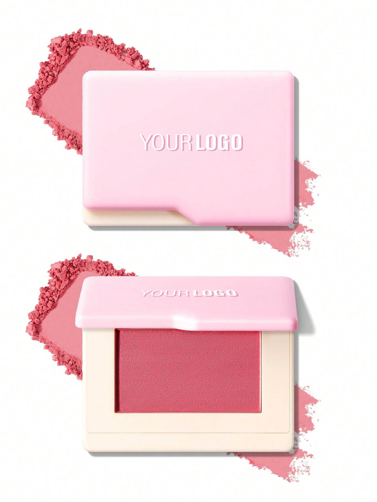 Monochrome pressed powder