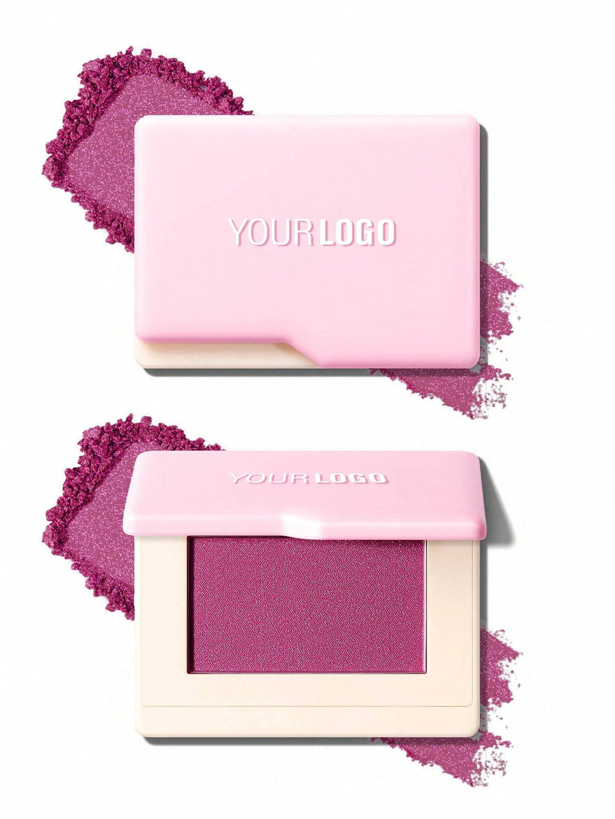 Monochrome pressed powder