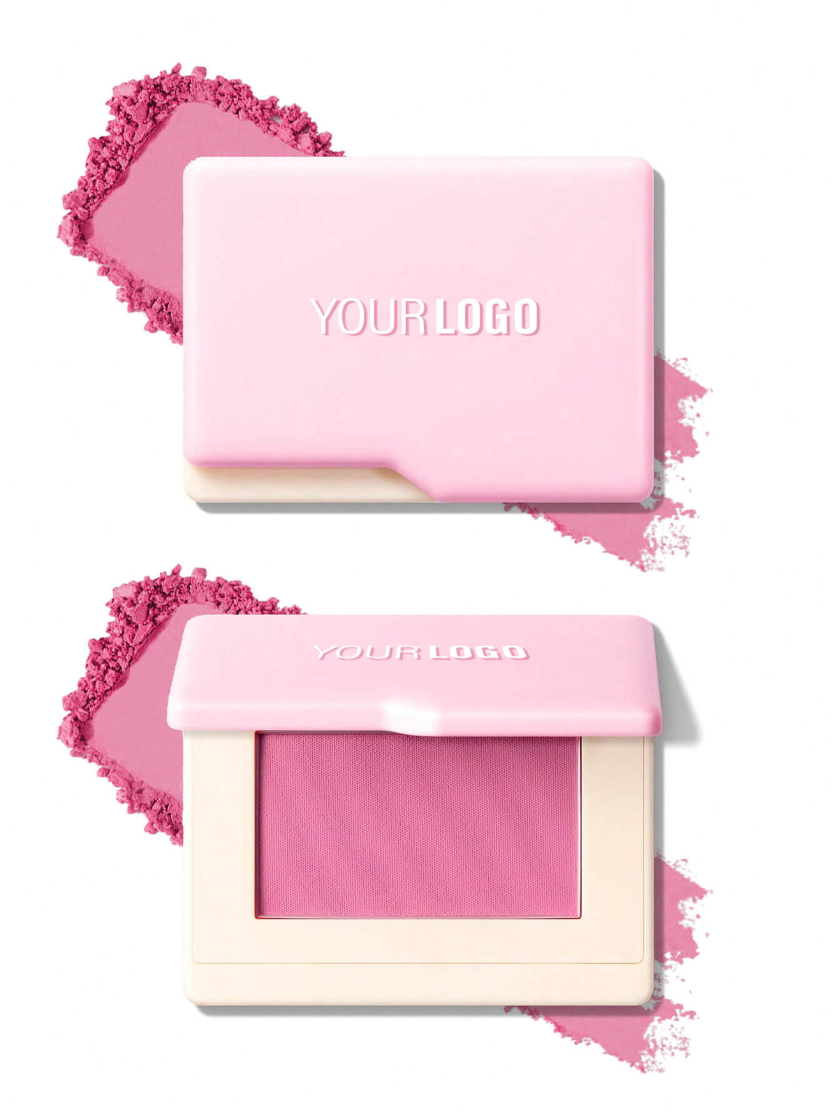 Monochrome pressed powder