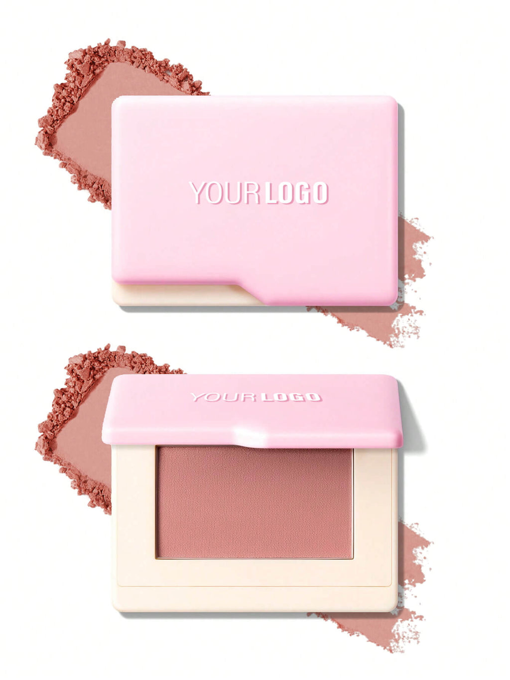 Monochrome pressed powder