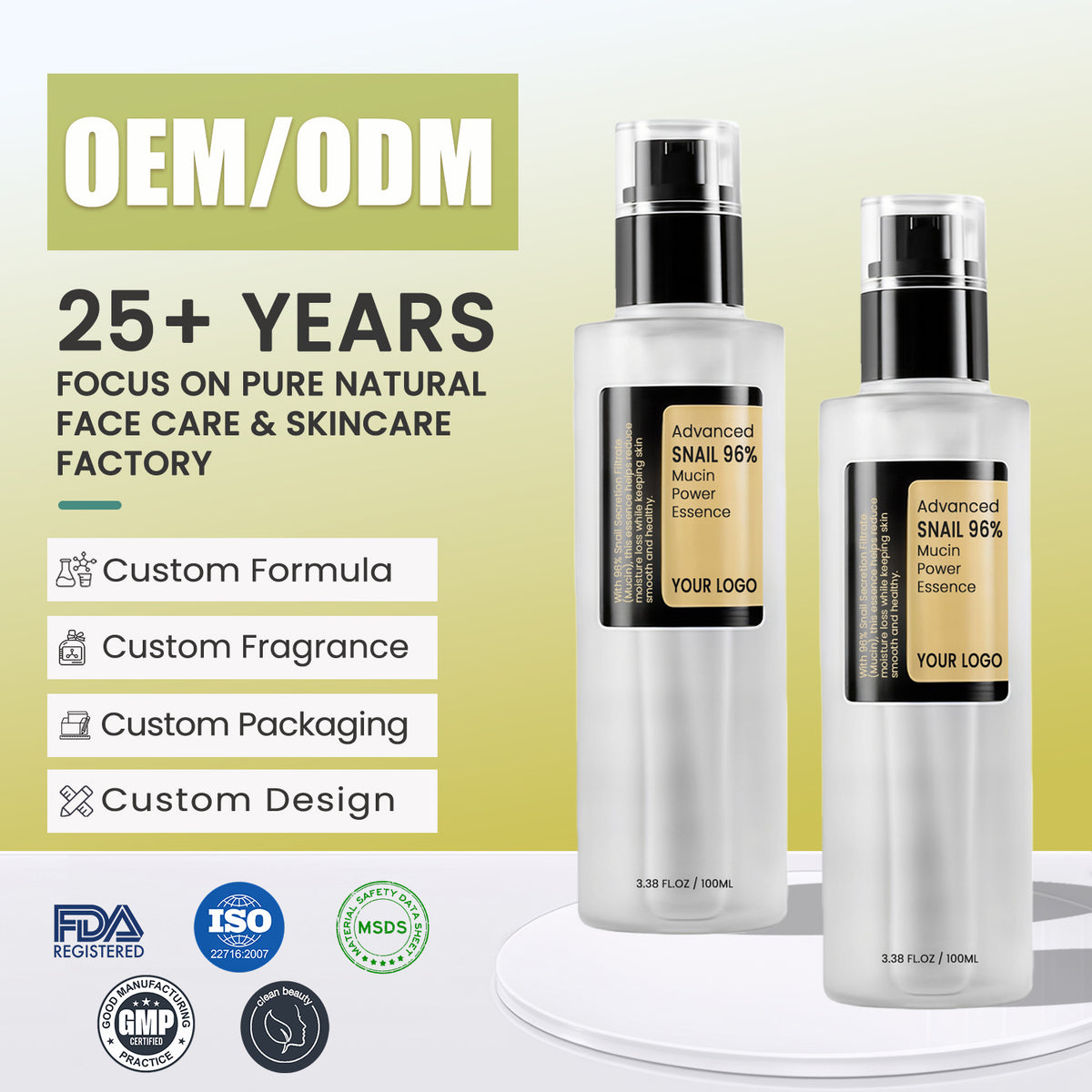Private Label Repair Essence Hydrating Recovery Serum