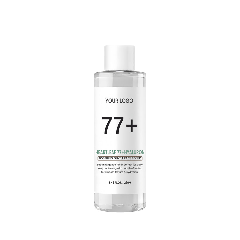 Private Label Heartleaf 77 Hyaluron Soothing Gentle Face Toner