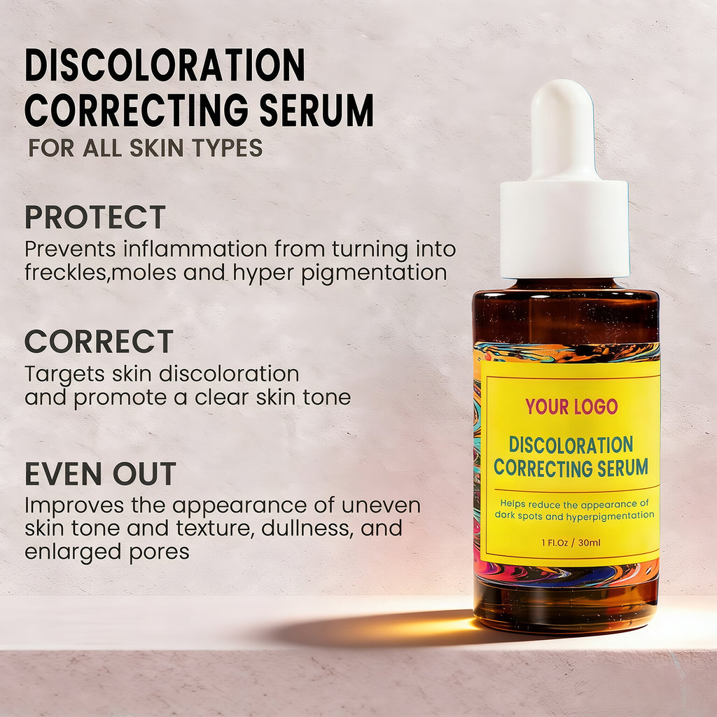 Private Label Discoloration Correcting Serum Even Tone Facial Serum