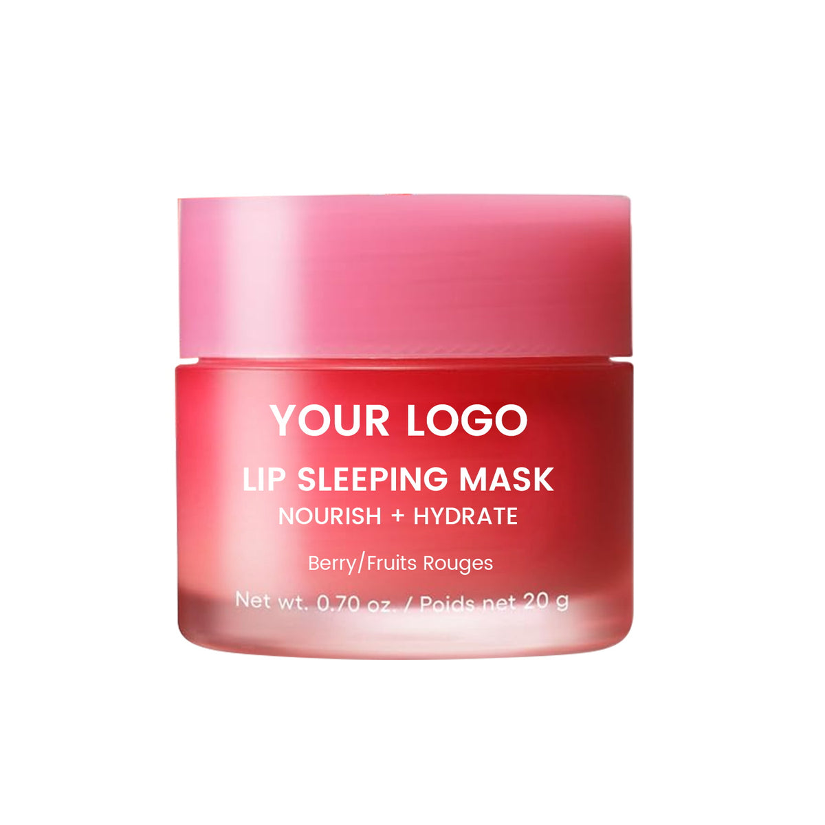 Private Label Lip Sleeping Mask Nourishing Overnight Hydration Berry