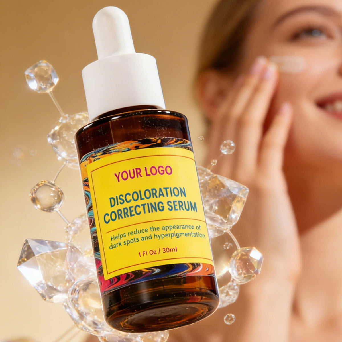 Private Label Discoloration Correcting Serum Even Tone Facial Serum