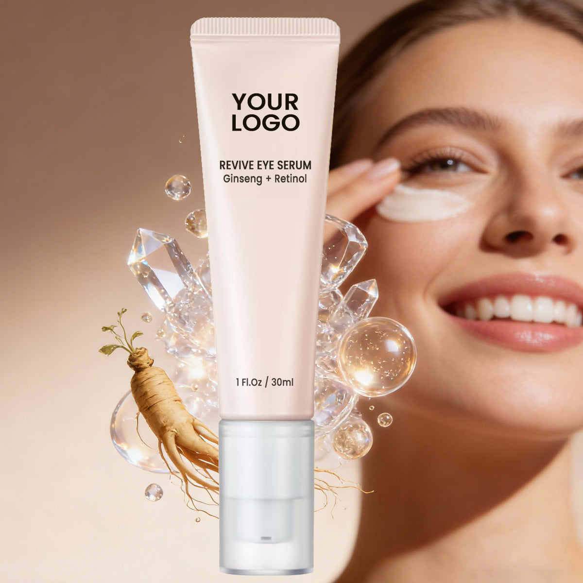 Private Label Revive Eye Serum Retinal Ginseng Firming Eye Serum