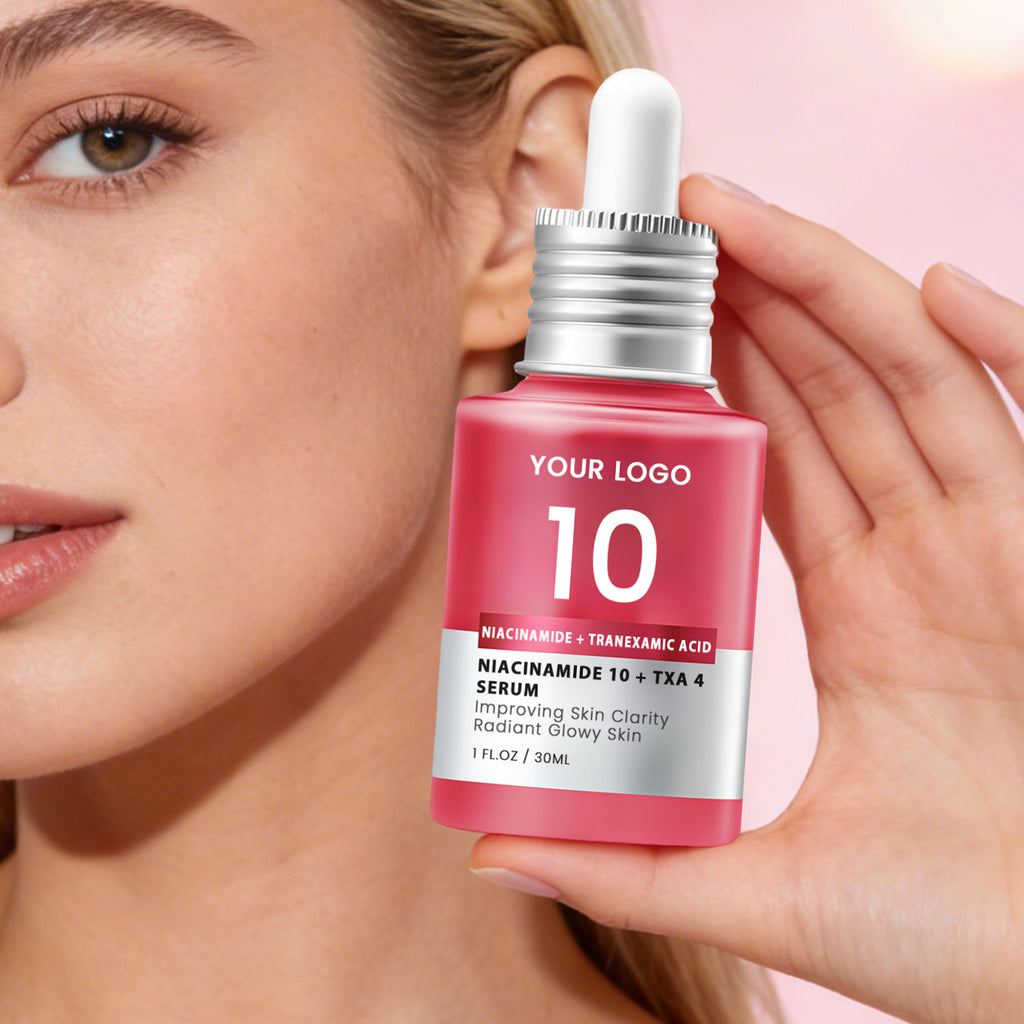 Private Label Niacinamide 10 TXA 4 Serum Brightening Glow Facial Serum