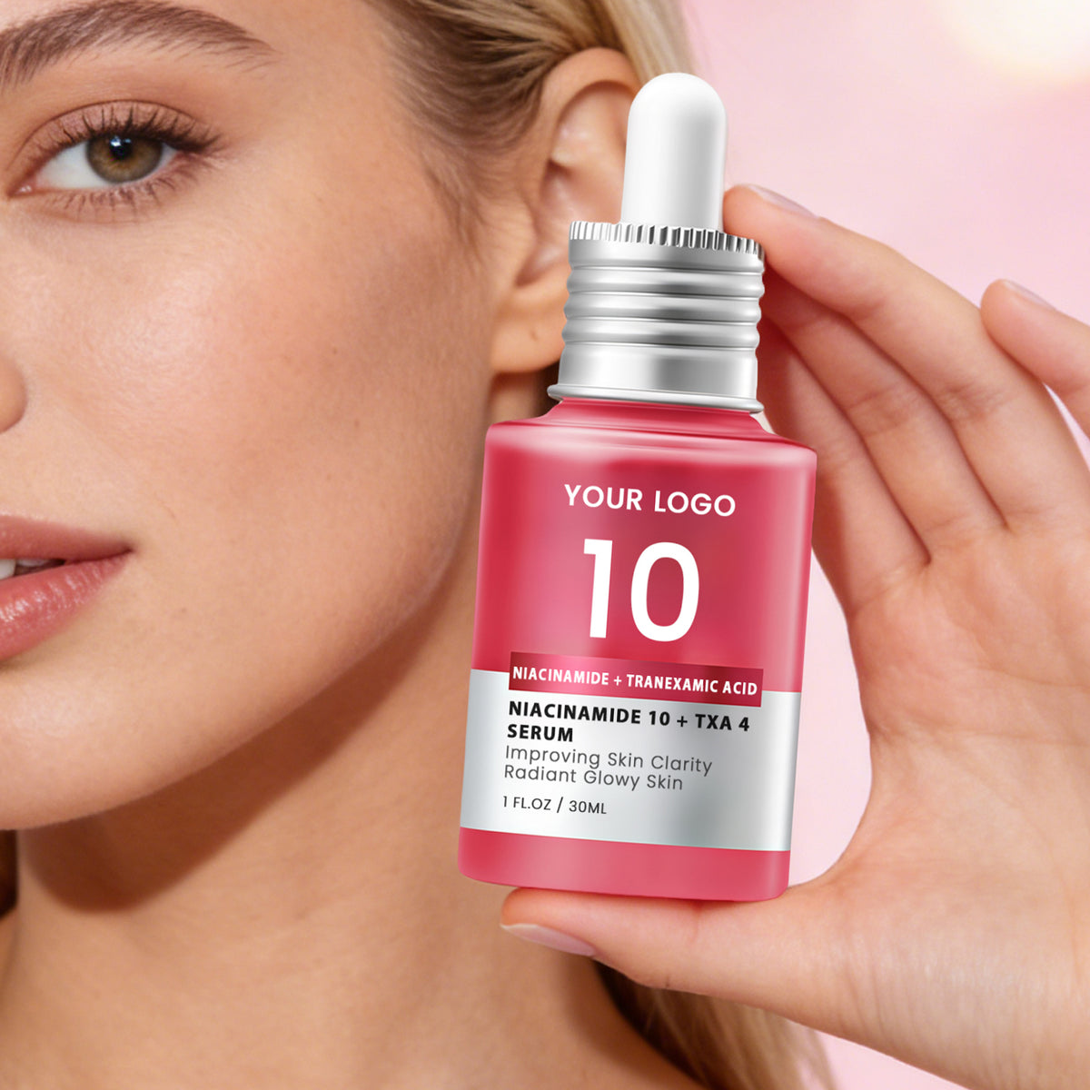 Private Label Niacinamide 10 TXA 4 Serum Brightening Glow Facial Serum