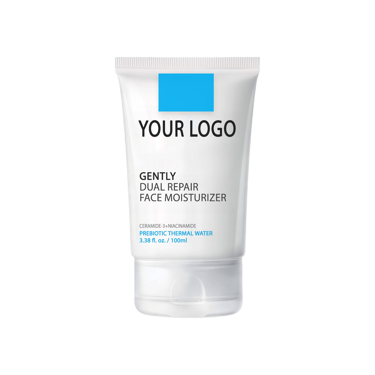 Private Label Dual Repair Face Moisturizer Ceramide Niacinamide Barrier Cream