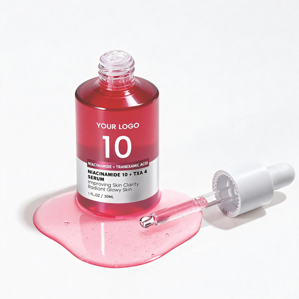 Private Label Niacinamide 10 TXA 4 Serum Brightening Glow Facial Serum