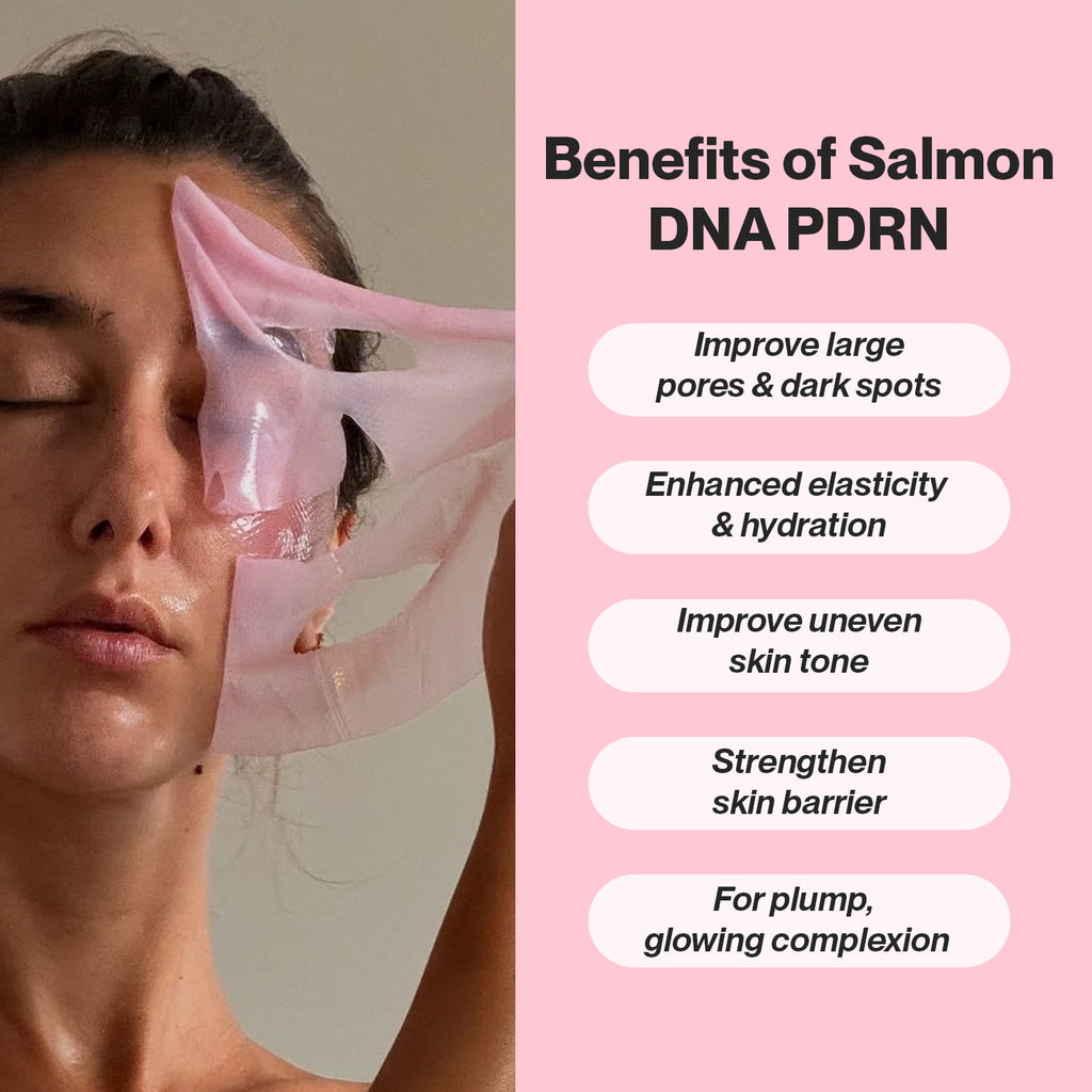 Private Label PDRN Face Mask Collagen Jelly Gel Mask Glass Glow