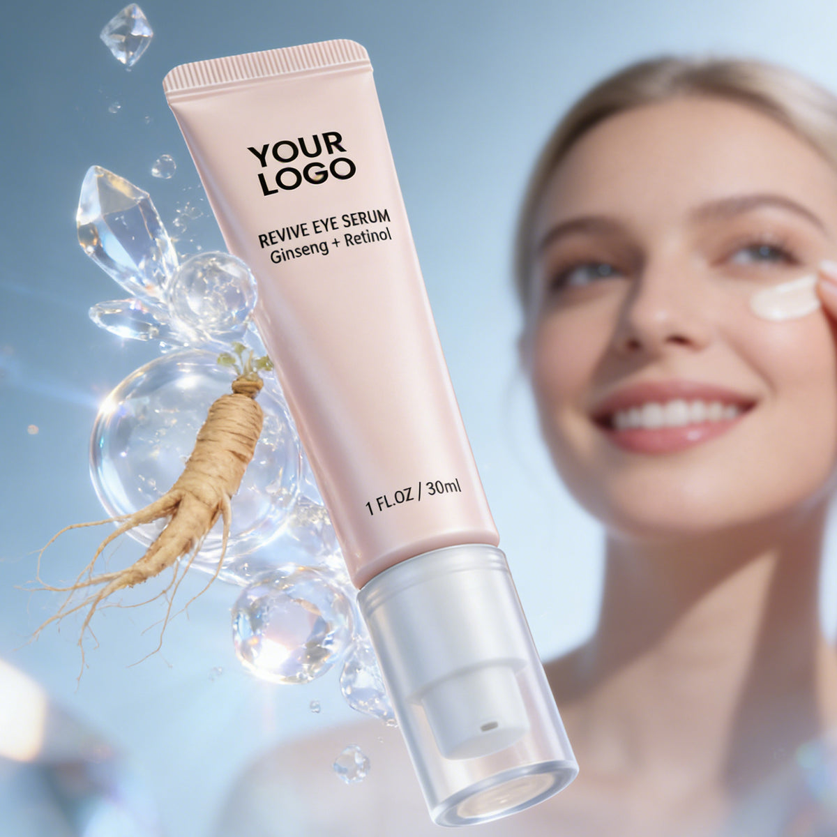 Private Label Revive Eye Serum Retinal Ginseng Firming Eye Serum