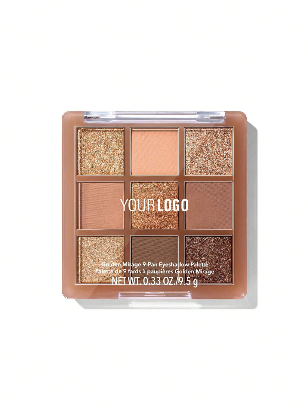 9-Color Diamond Eyeshadow  Golden Beauty Eyeshadow