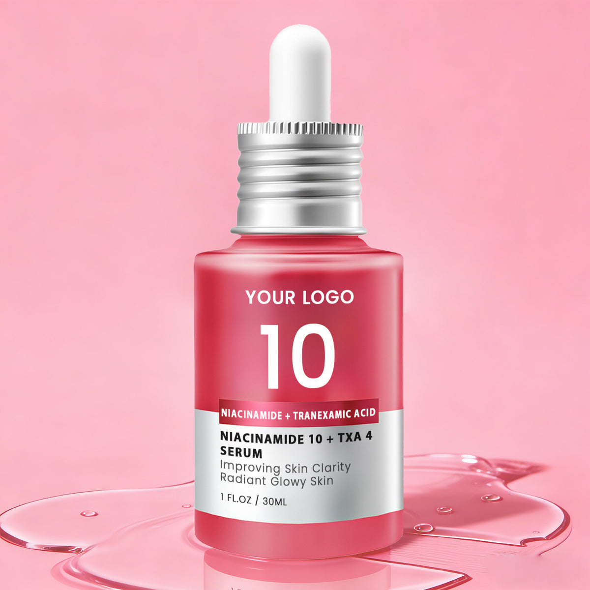 Private Label Niacinamide 10 TXA 4 Serum Brightening Glow Facial Serum