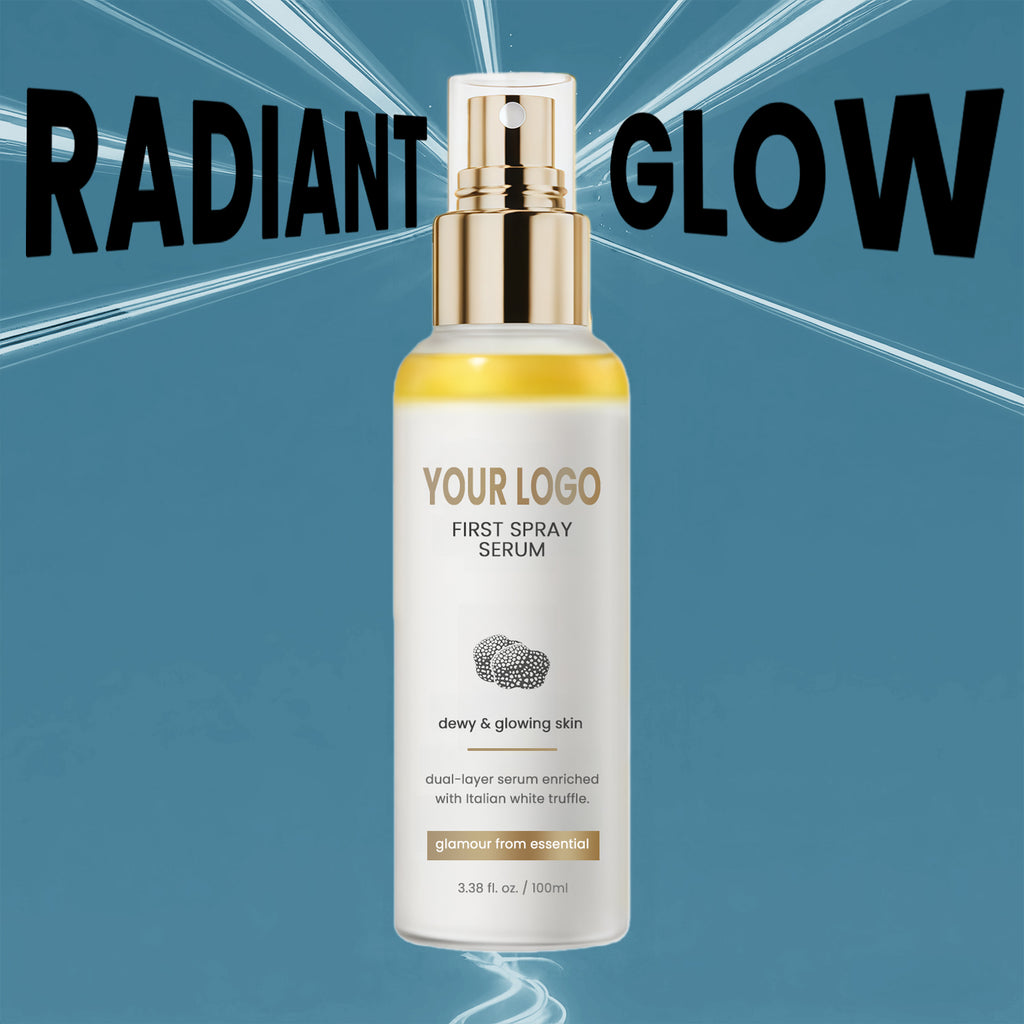 Private Label All in One Glow Spray Toner Serum Setting Mist