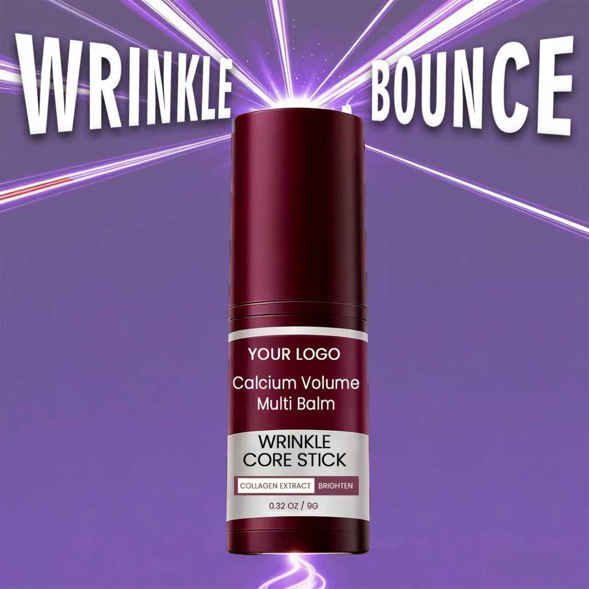 Private Label Calcium Volume Multi Balm Wrinkle Core Stick Collagen