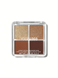 Portable Custom Makeup 4 Colors Eye Shadow Palette