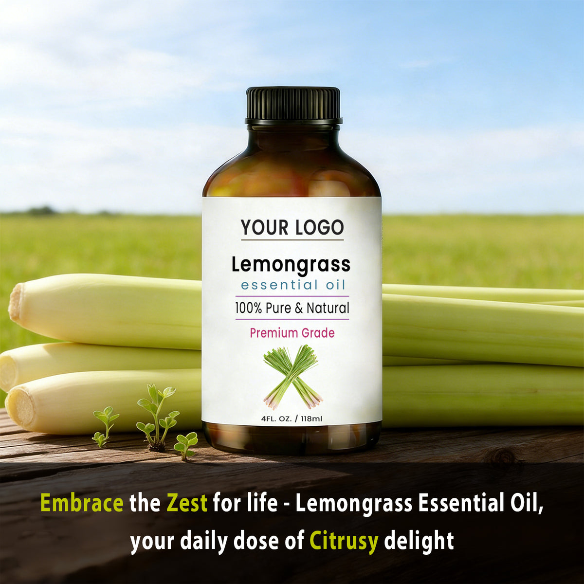 Private Label Lemongrass Essential Oil 100% Pure Natural Premium Grade OEM