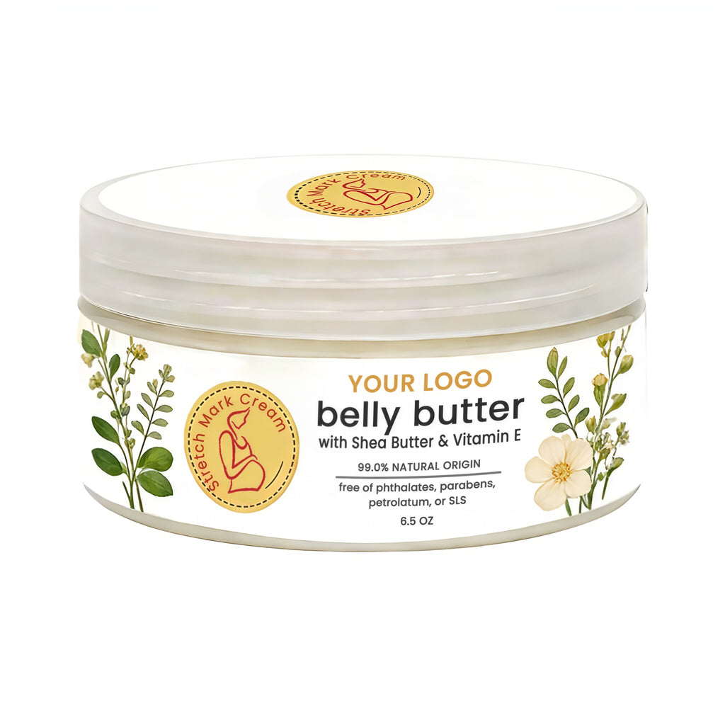 Private Label Belly Butter Pregnancy Stretch Mark Cream