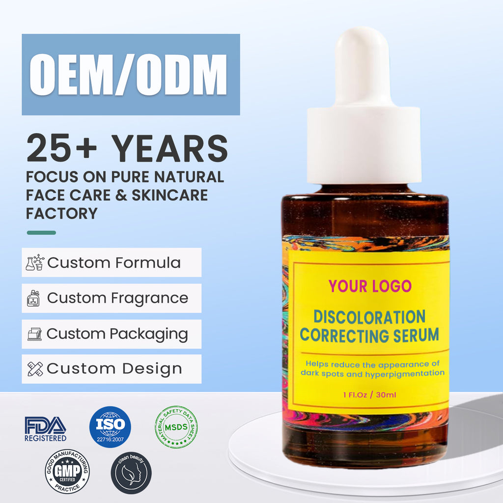 Private Label Discoloration Correcting Serum Even Tone Facial Serum