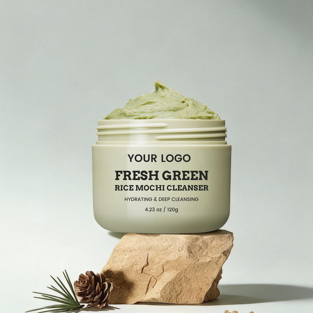 Private Label Rice Mochi Cleanser   Hydrating & Deep Cleansing Face Wash