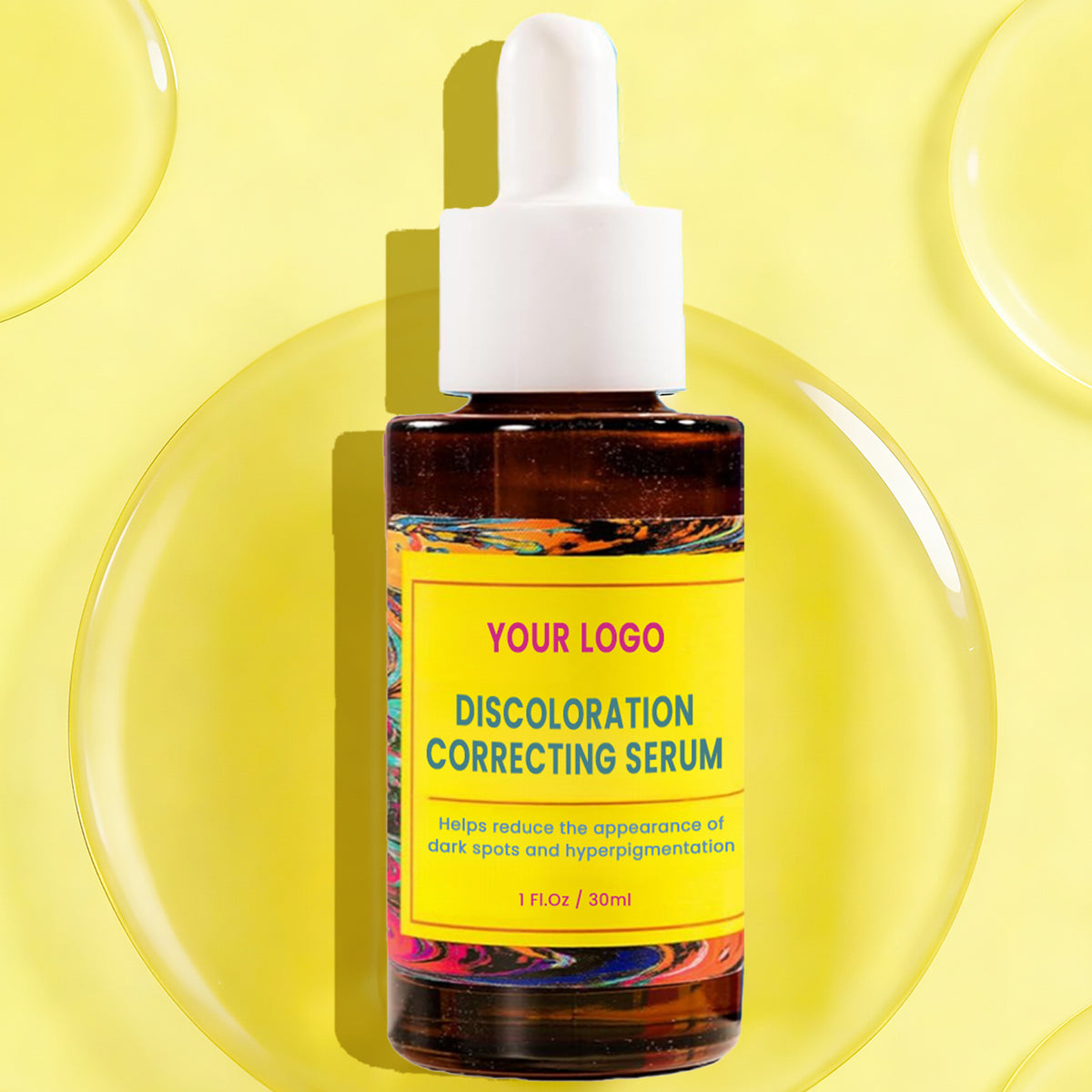 Private Label Discoloration Correcting Serum Even Tone Facial Serum