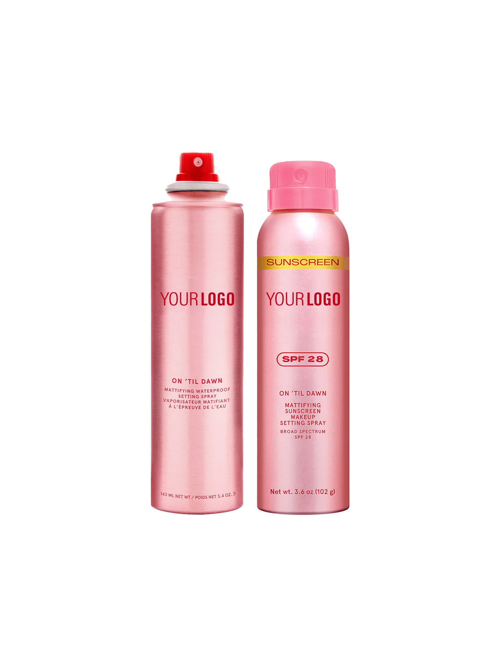 Setting Spray With  Sunscreen