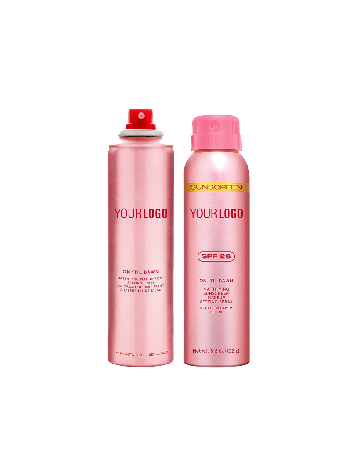 Setting Spray With  Sunscreen