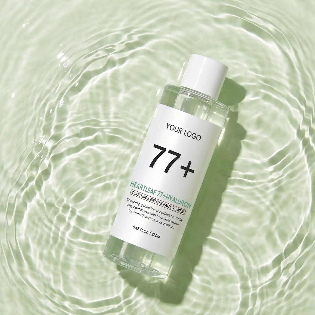 Private Label Heartleaf 77 Hyaluron Soothing Gentle Face Toner