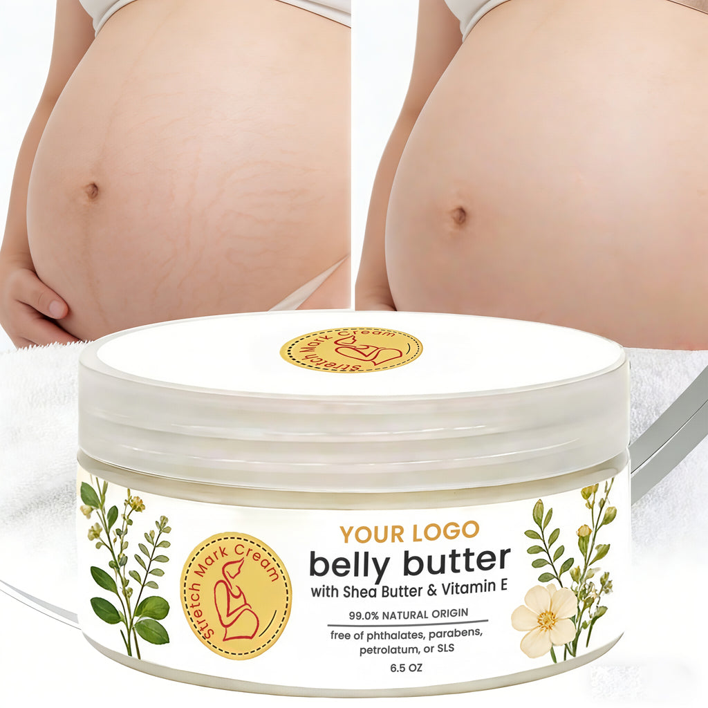 Private Label Belly Butter Pregnancy Stretch Mark Cream