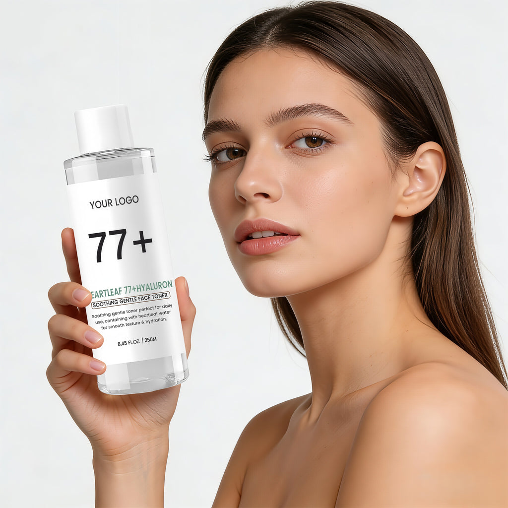 Private Label Heartleaf 77 Hyaluron Soothing Gentle Face Toner