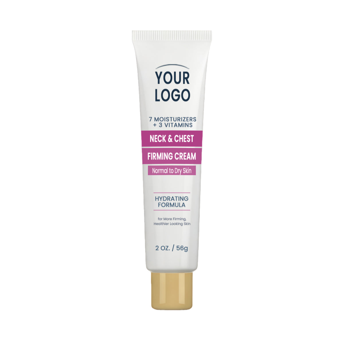 Private Label Neck and Chest Firming Cream 7 Moisturizers 3 Vitamins Hydrating
